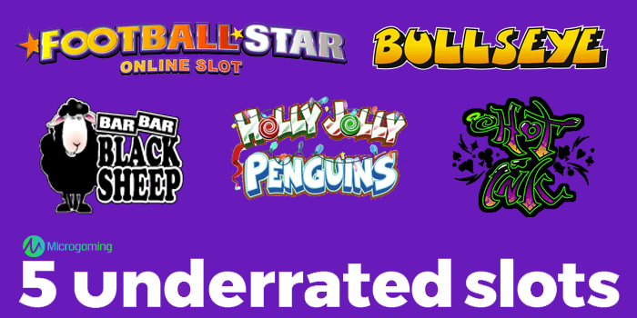 Five underrated Microgaming slots to play