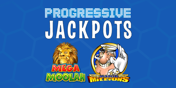 Big progressive jackpot games; Mega Moolah and Major Millions
