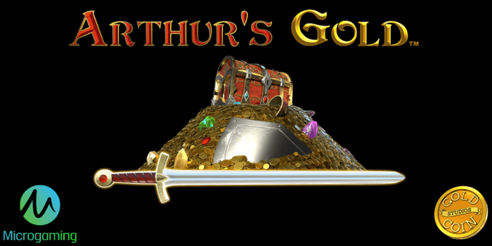 Microgaming sign with Gold Coin Studios