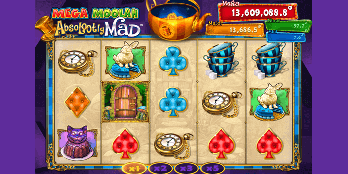 How to play through &pound;20 in real money on the new Absolootly Mad slot for the first time